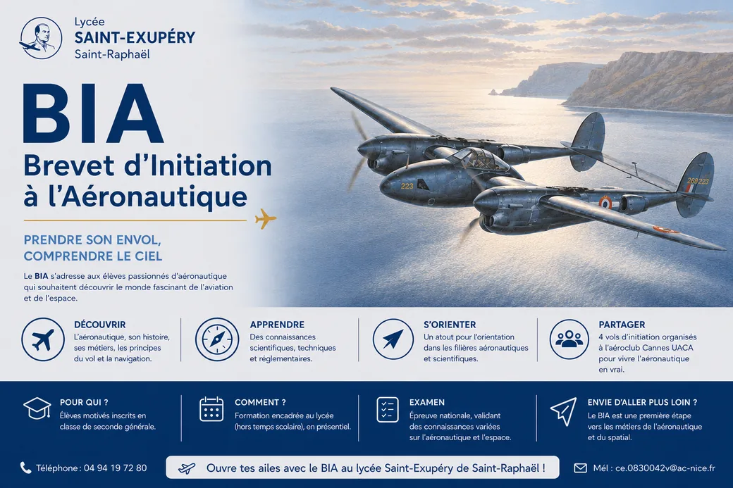 Flyer BIA Saint-Exupéry